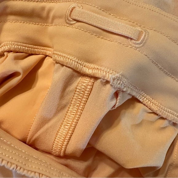 Lululemon Size 4 Swift Mid-Rise Wide-Leg Pant Full Length Peach Bellini (a3 - Picture 15 of 16